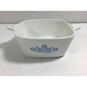 Vintage Corning Ware BLUE CORNFLOWER P-43-B Casserole Dish No Lid